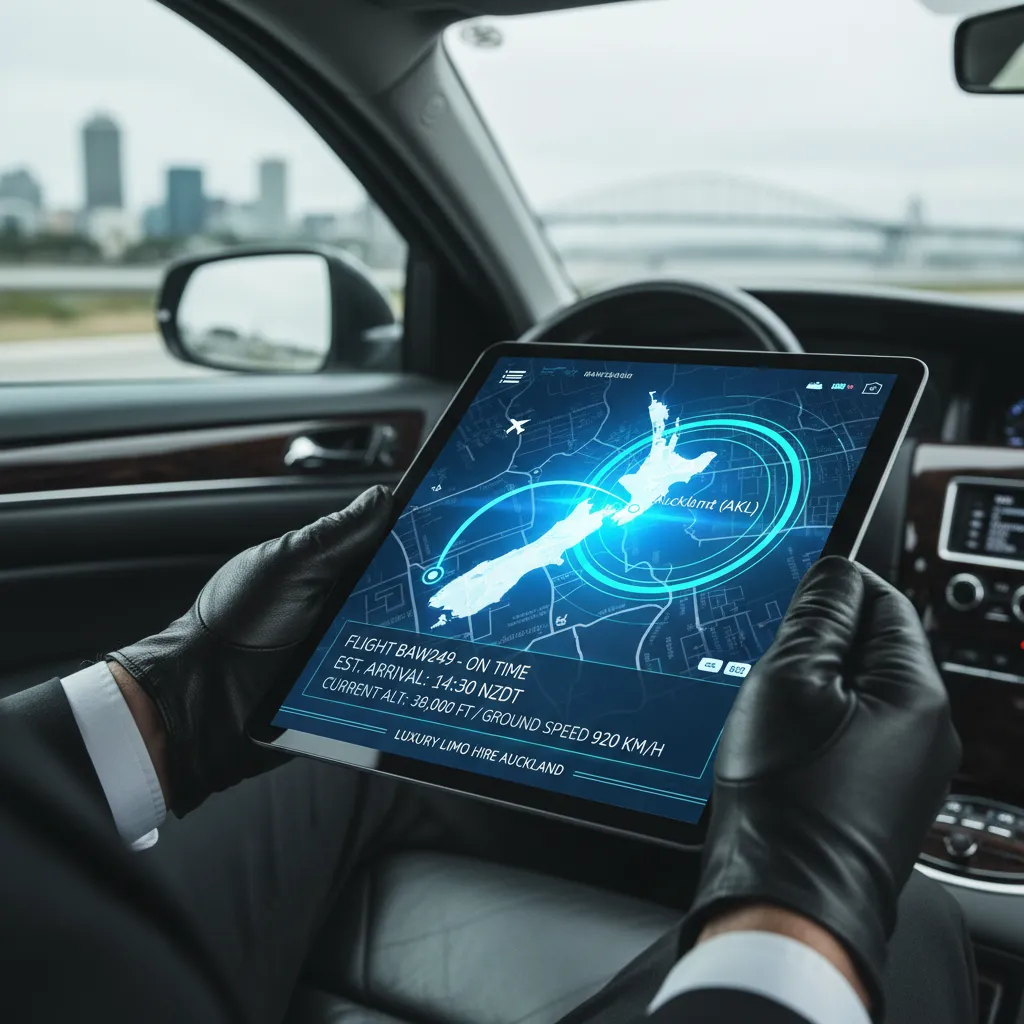 Flight tracking for reliable corporate airport chauffeur AKL service