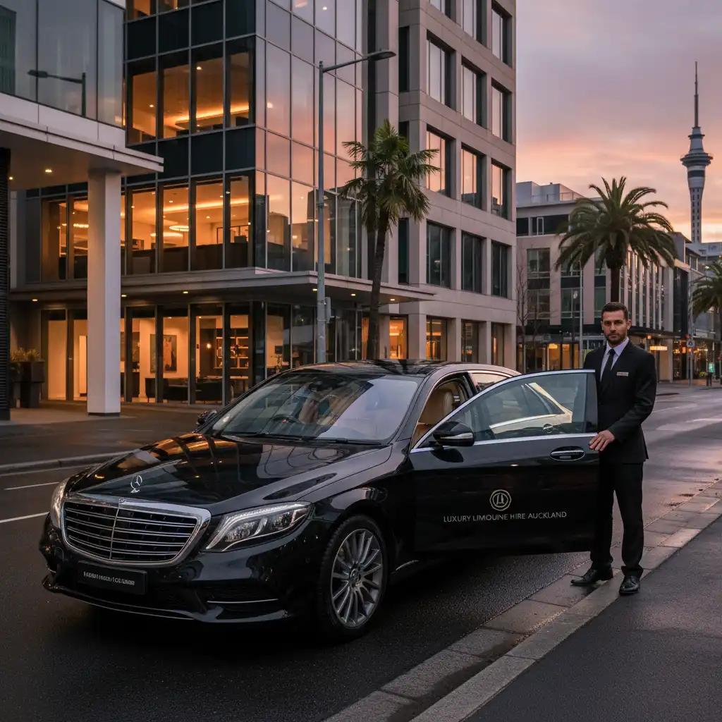 Luxury private driver service Auckland car