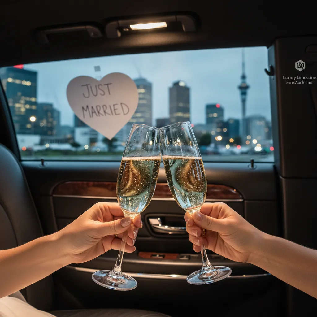 Special touches for honeymoon airport transfer Auckland