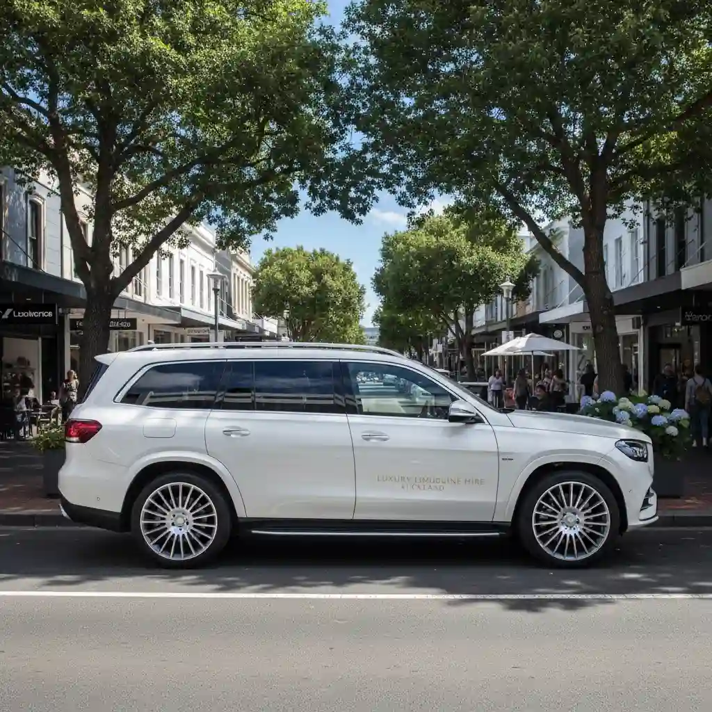 Luxury SUV for VIP transport in Ponsonby