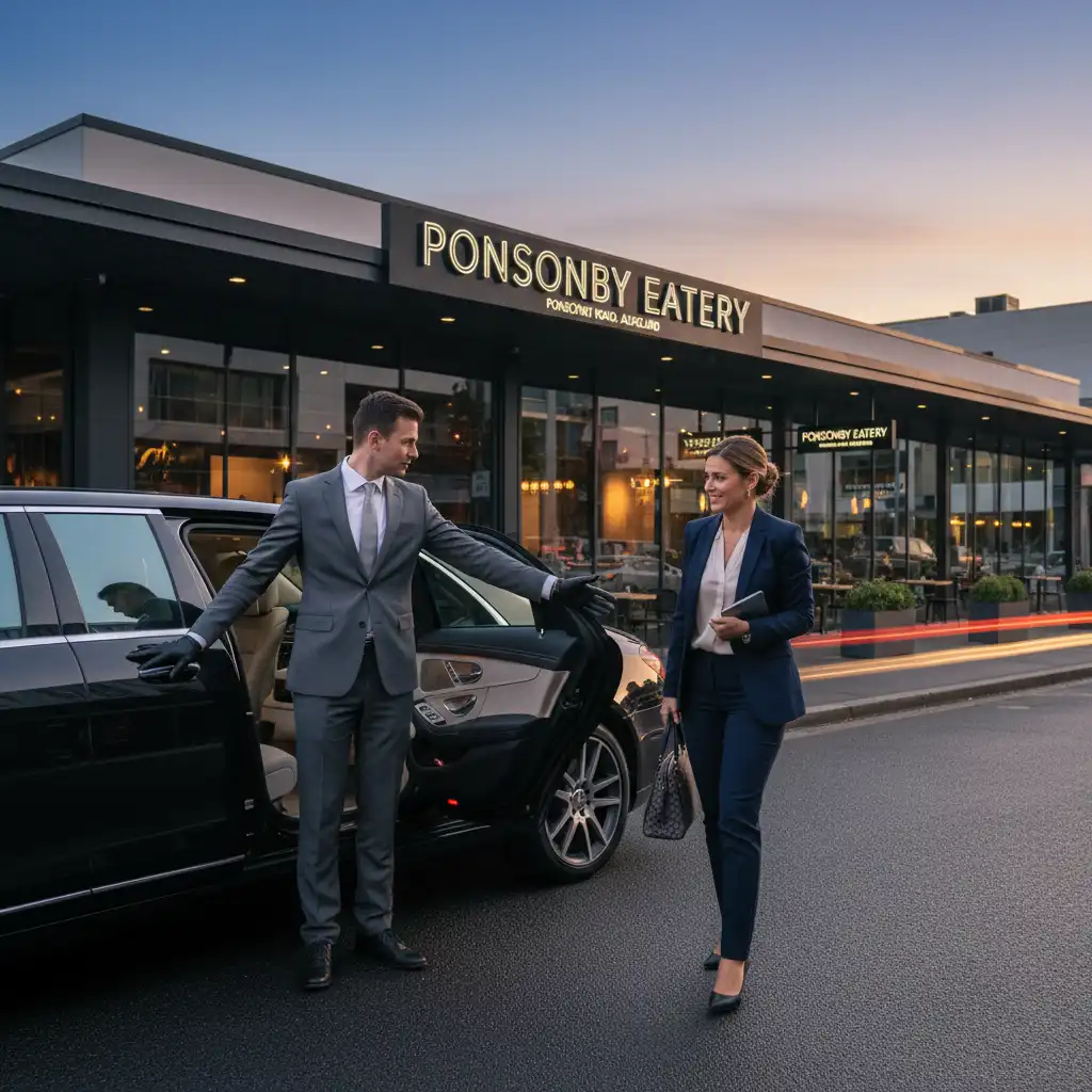 Ponsonby event and dining transfers by professional chauffeur