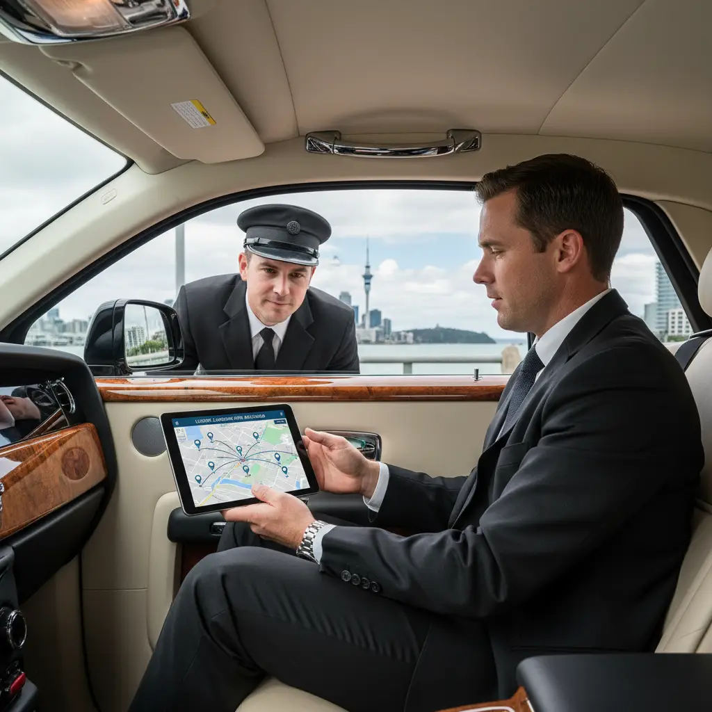 Efficient multi-stop roadshow itinerary planning Auckland